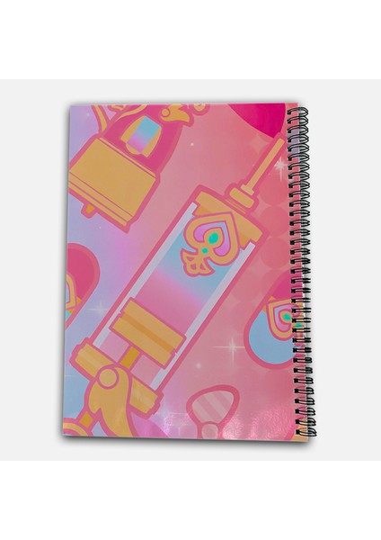 Genshin Impact Sigewinne Kareli A4 Okul Defteri 72 Yaprak modelleri