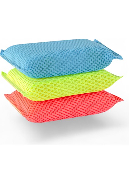 6 Adet Mikrofiber Lifli Bulaşık Süngeri – Özel Dokulu Dayanıklı Mutfak Temizlik Süngeri Seti indirimleri