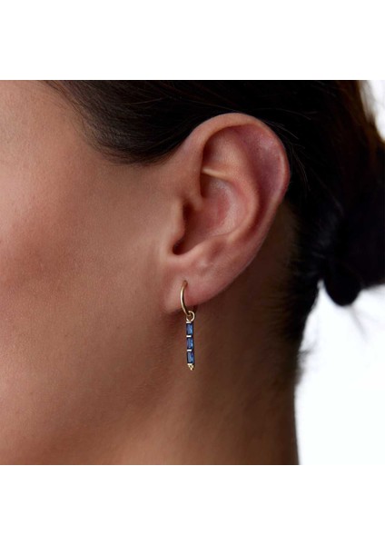 Sıra Mavi Baget Küpe fiyatları