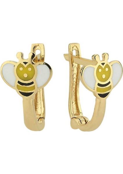 Bee Arı Çocuk Küpesi