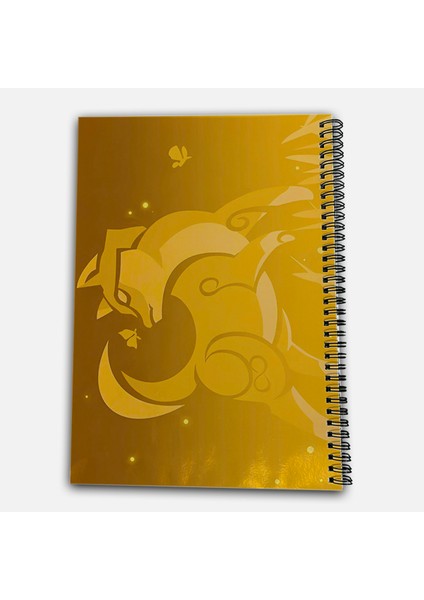 Genshin Impact Gorou Kareli A4 Okul Defteri 72 Yaprak modelleri