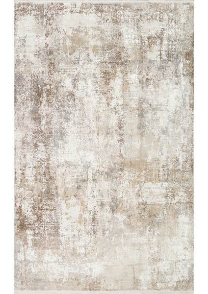 Uruguay Modern Bej Polyester Dikdörtgen Modern Desenli Akrilik Hav Vermeyen Leke Tutmayan Kolay Temizlenen Yumuşak Makine Salon Yolluk Mutfak Halı