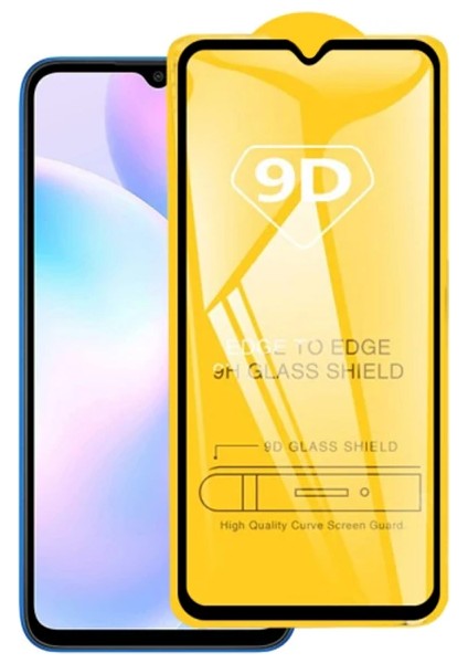 Ally Xiaomi Redmi 9 9d Full Glue Tempered Cam Ekran KORUYUCU-(1903) - BRNTEK4223-2242