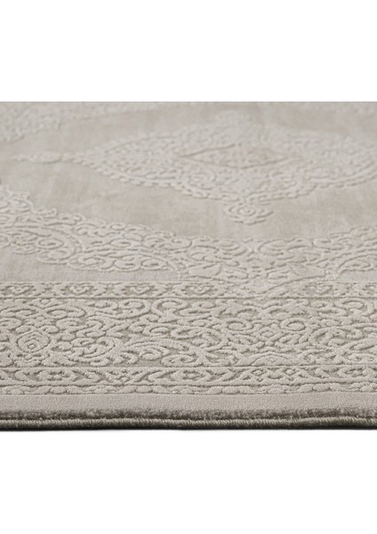 Dalia Klasik Krem Akrilik Oval Modern Desenli Akrilik Hav Vermeyen Leke Tutmayan Kolay Temizlenen Yumuşak Makine Salon Yolluk Mutfak Halı fiyatları