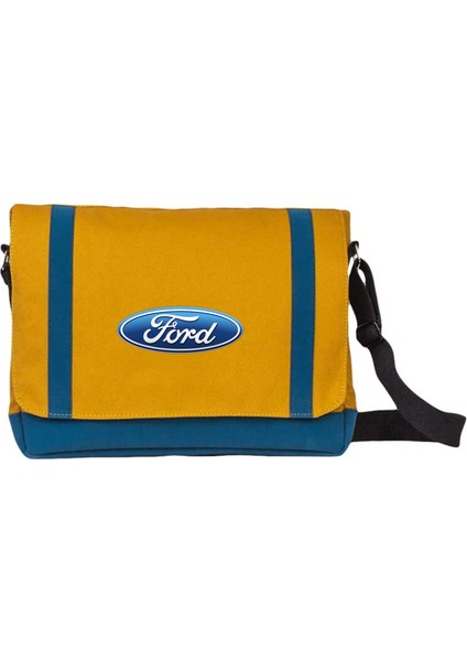 Postacı Çantası Ford Logo Sarı Renk