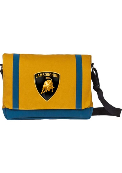 Postacı Çantası Lamborghii Classic Sarı Renk
