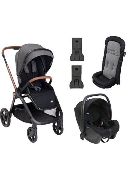 Duo Mysa Bebek Arabası Black Satın