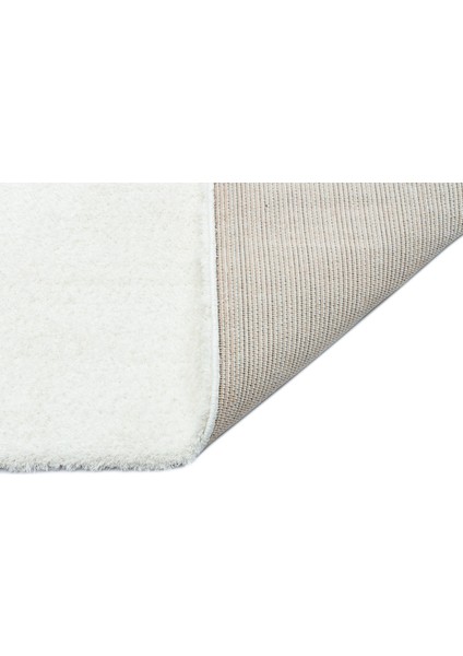 Ebenthal Beyaz Shaggy Etnik Modern Desenli Pamuk Hav Vermeyen Leke Tutmayan Kolay Temizlenen Yumuşak Makine Salon Yolluk Mutfak Halı fırsatları