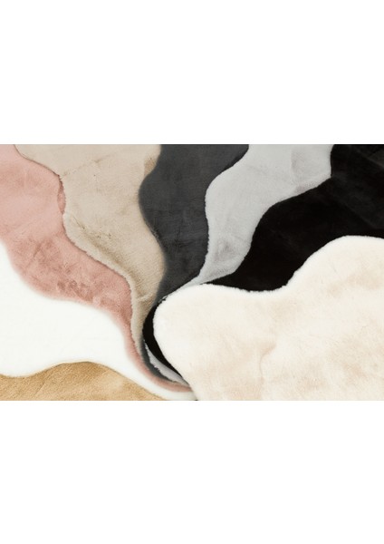 Haseeb Beyaz Düz Etnik Modern Desenli Hav Vermeyen Leke Tutmayan Kolay Temizlenen Yumuşak Makine Salon Yolluk Mutfak Halı