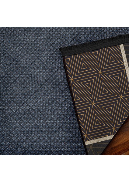 Geometrik Gold Pamuk Dikdörtgen Modern Desenli Pamuk Makinada Yıkanabilir Hav Toz Vermez Leke Tutmayan Kaymaz Taban Dijital Makine Baskı Salon Yolluk Mutfak Halı indirimleri