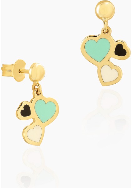 Likes Vidalı Çocuk Küpesi