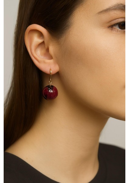 20MM Büyük Boncuklu Küpe