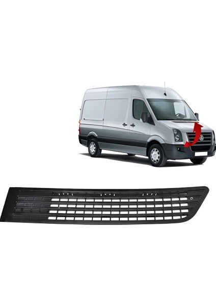 Vw Crafter 2006-2016 Motor Kaput Havalandırması Sol 2E1864877C