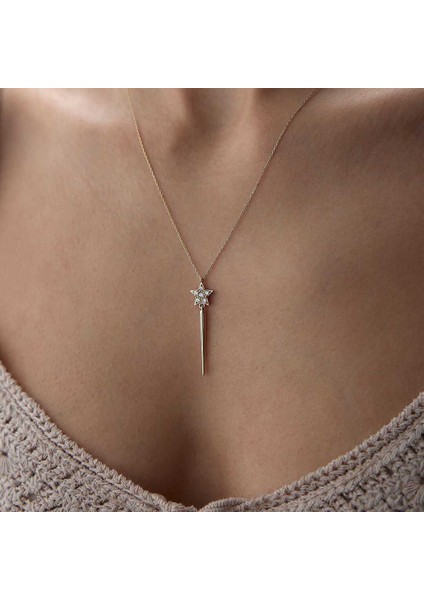 Yıldız Çubuk Kolye modelleri