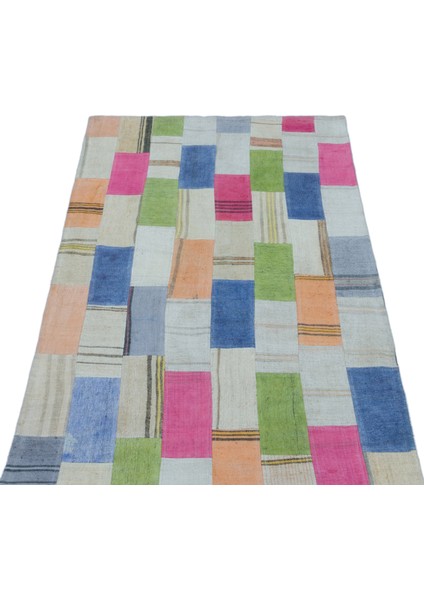 Atina Mavi Eskitme Yün Modern Desenli Yün Hav Toz Vermez Leke Tutmayan Salon Yolluk Mutfak El Dokuma Halı modelleri