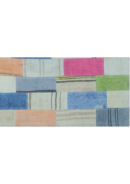 Atina Mavi Eskitme Yün Modern Desenli Yün Hav Toz Vermez Leke Tutmayan Salon Yolluk Mutfak El Dokuma Halı fırsatları