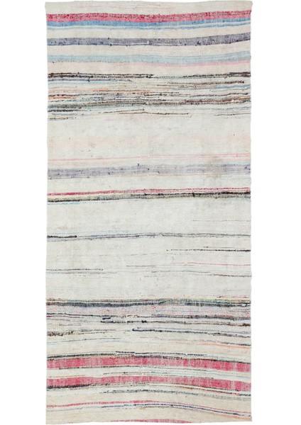 Iskece Yeşil Eskitme Yün Modern Desenli Yün Hav Toz Vermez Leke Tutmayan Salon Yolluk Mutfak El Dokuma Halı