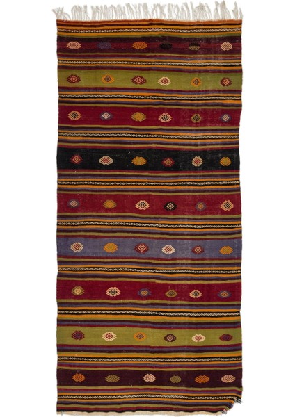 Atina Sarı Eskitme Yün Modern Desenli Yün Hav Toz Vermez Leke Tutmayan Salon Yolluk Mutfak El Dokuma Halı