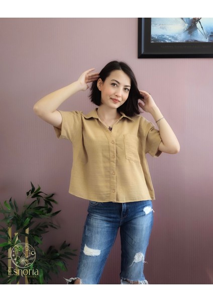 Vizon Tek Cepli Keten Gömlek fiyatları