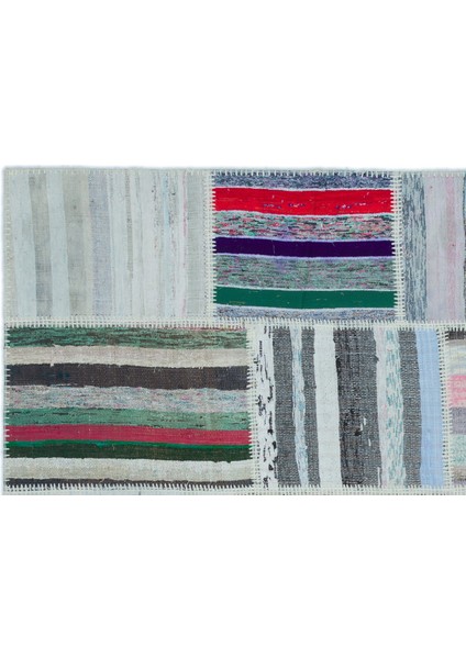 Atina Gri Eskitme Yün Modern Desenli Yün Hav Toz Vermez Leke Tutmayan Salon Yolluk Mutfak El Dokuma Halı fırsatları