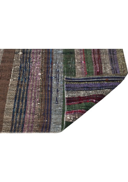 Teselya Mavi Patchwork Yün Modern Desenli Yün Hav Toz Vermez Leke Tutmayan Salon Yolluk Mutfak El Dokuma Halı fiyatları