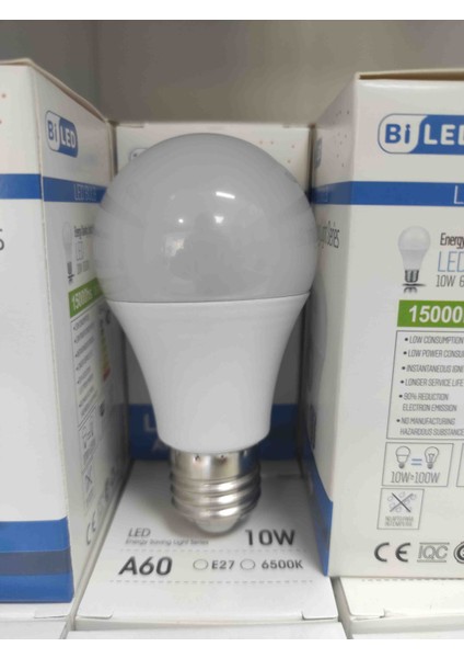 (10 Adet) Biled 10 W 6500K LED Ampul modelleri