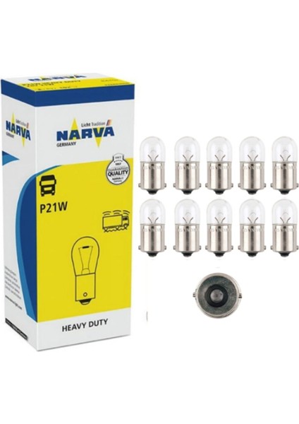 24V 67 5W Tek Filamentli Park ve Sinyal Ampulü 10 Adet