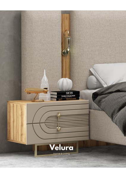 Kelebek Yatak Odası Takımı (Dolap + Şifonyer + Komodin + Karyola)