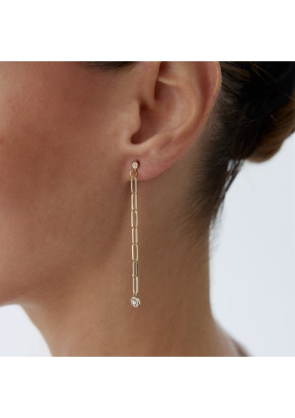 Tektaş Ataç Sallantılı Küpe