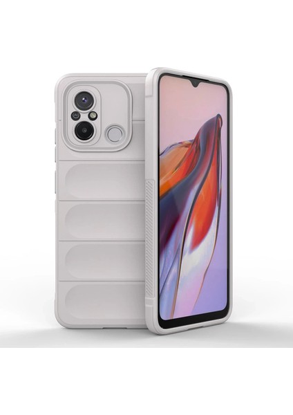 Xiaomi Redmi 12C Kılıf Optimum Silikon - Krem - BRNTEK2136-2280