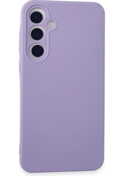 Samsung Galaxy A55 5g Kılıf Nano Içi Kadife Silikon - Lila - BRNTEK6305-2367