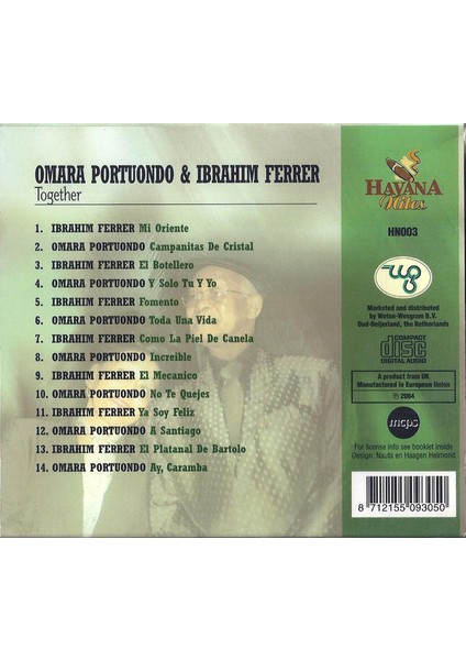 Dikkat CD Omara Portuondo & Ibrahim Ferrer – Together