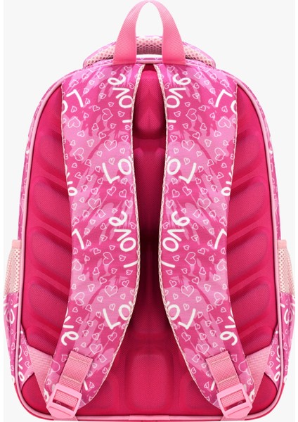 Kız Çocuk Ortopedik Sırt Destekli Pembe Ilkokul Sırt Çantası ve Beslenmeli Ilkokul Çantası modelleri