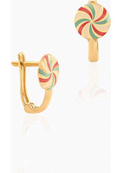 Twist J Çocuk Küpesi