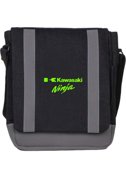 Heybe Çanta Kawaski Ninja Siyah Renk