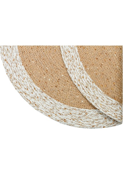 Lancaster Bej Modern Etnik Desenli Poliproplen Jüt Halı fırsatları