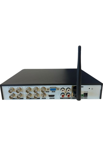 8 Kanal 5 Mp H265+ Kablosuz Wifi Hibrit Dvr Kayıt Cihazı 808WF fiyatları