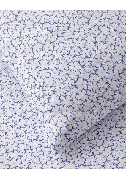 Sweet Violet Kolay Ütülenir Çift Kişilik Nevresim Takımı 200X220 cm Koyu Mavi indirimleri