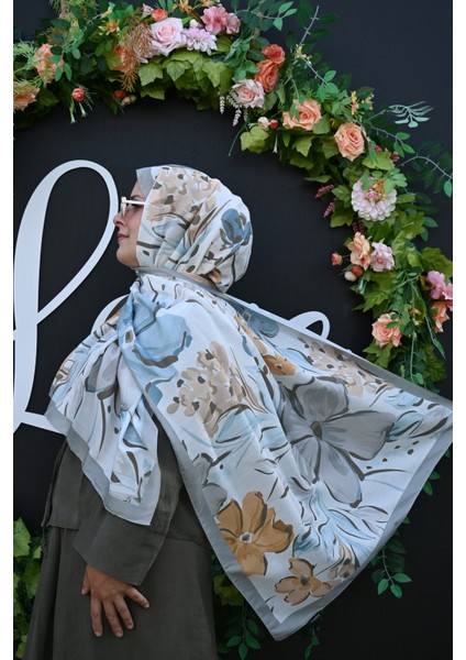 Flora Çiçekli Şal