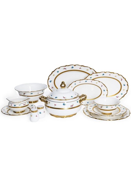 Majestic Bliss 12 Kişilik 77 Parça Yemek Takımı