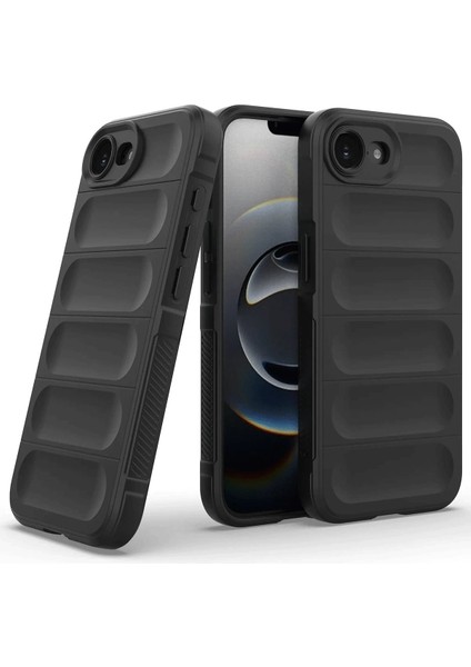 iPhone 16E Kılıf Optimum Silikon - Siyah - BRNTEK9939-7453 modelleri