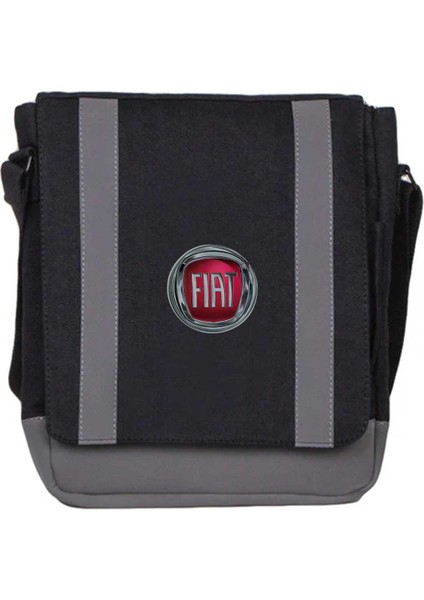 Heybe Çanta Fiat Logo Siyah Renk
