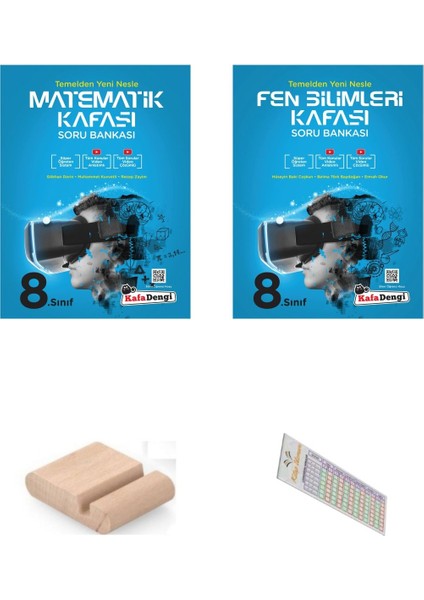 Kafadengi 8.sınıf Matematik Fen Kafası Soru Bankası Lgs 2026+TELEFON Tutucu