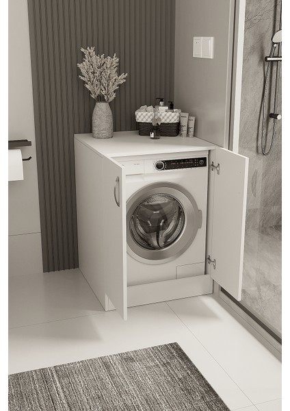 DF03107B Kapaklı Çamaşır Makinesi Dolabı Çamaşır Alt Modül modelleri