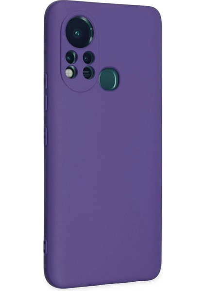 Infinix Hot 11S Kılıf Nano Içi Kadife Silikon - Mor - BRNTEK2917-2104 fiyatları
