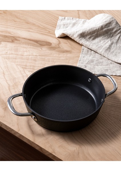 Noir Titanyum Sahan - Siyah - 22 cm