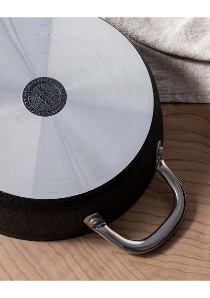 Noir Titanyum Sahan - Siyah - 22 cm indirimleri