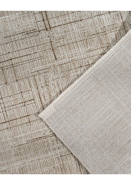 Mescal-Bean Modern Bej Mikrofiber Dikdörtgen Modern Desenli Akrilik Hav Vermeyen Leke Tutmayan Kolay Temizlenen Yumuşak Makine Salon Yolluk Mutfak Halı indirimleri