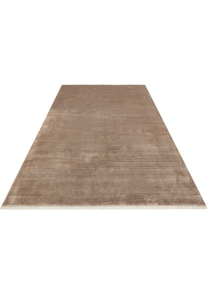 Aashi Düz Vizon Viskon Dikdörtgen Modern Desenli Akrilik Hav Vermeyen Leke Tutmayan Kolay Temizlenen Yumuşak Makine Salon Yolluk Mutfak Halı