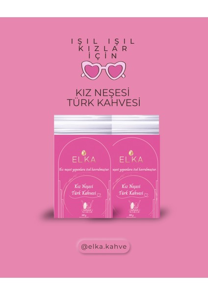 Kız Neşesi Türk Kahvesi 2li